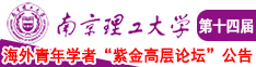 国产操美女逼南京理工大学第十四届海外青年学者紫金论坛诚邀海内外英才！